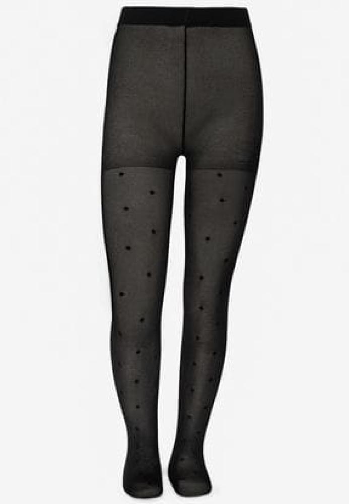 Dres fetițe Penti Young ,,Stil'', 20 den- mat, imprimeu buline negru Engros